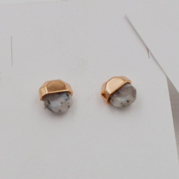 & Other Stories Stone Stud Earrings - Picture 2 of 2